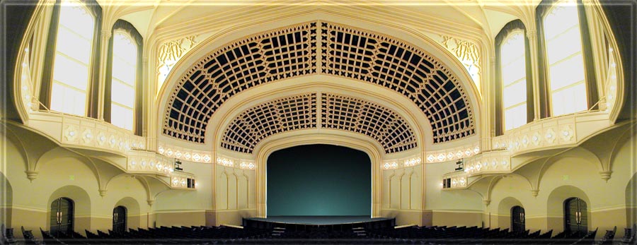 Macky Auditorium, theatre photography