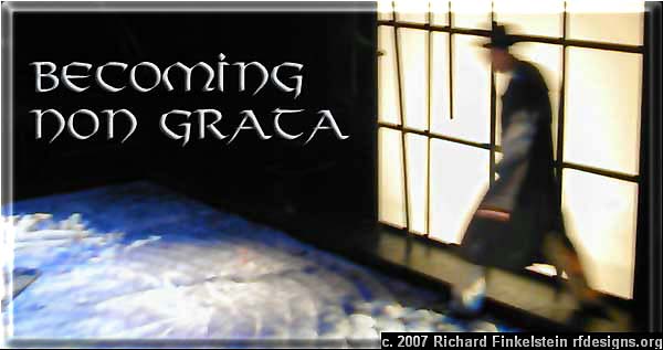 becoming non grata a play about the Amache Japanese Internment Camp in Colorado - Stage photography and lighting design by Richard Finkelstein